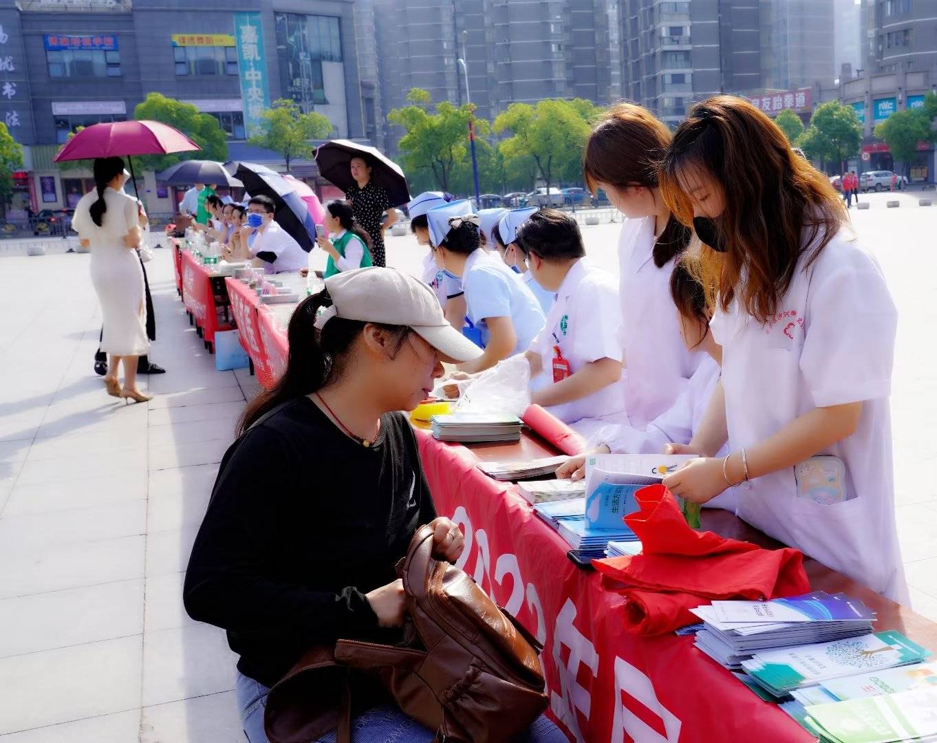 带您走进2020全民营养周活动现场,全民营养日宣传活动