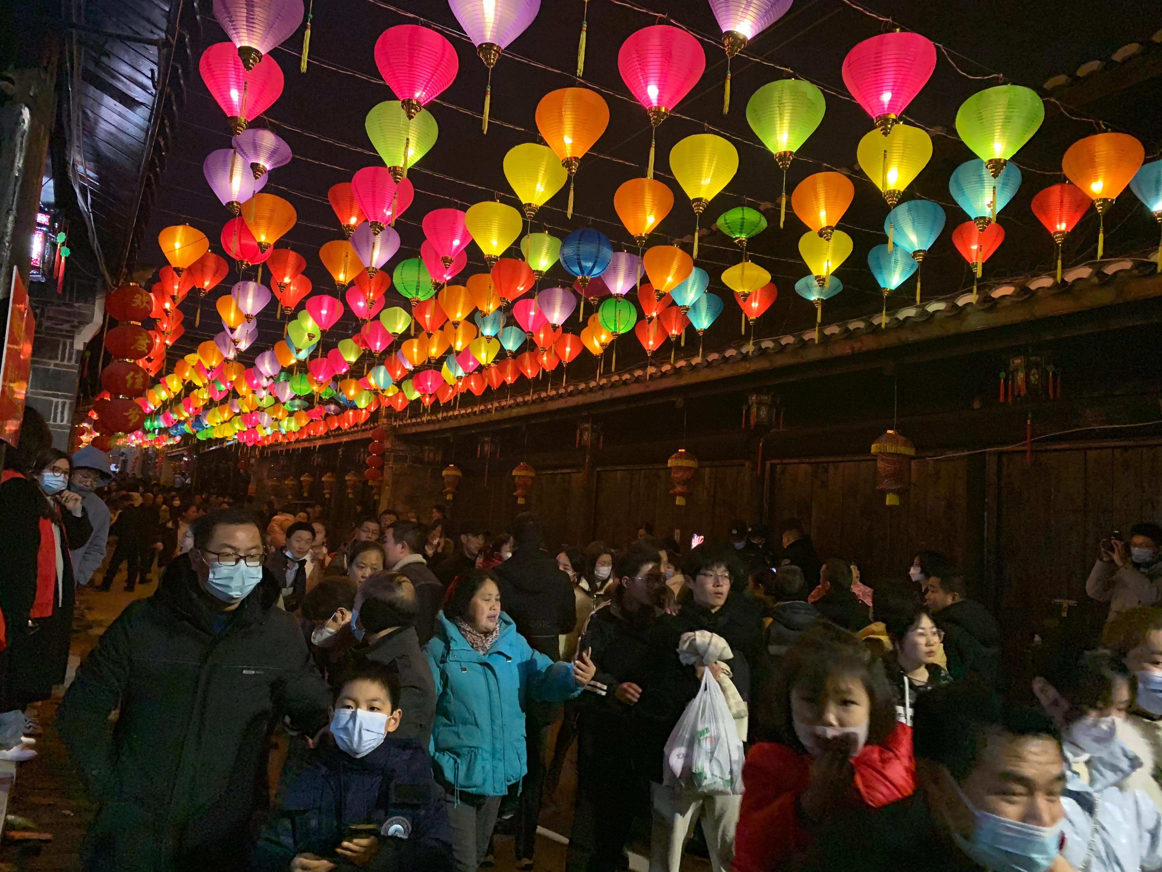 十堰郧西西关老街,十堰郧西街夜景