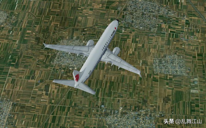 11月7日16点17分，一架从重庆飞往北京的飞机抵达河南新乡上空