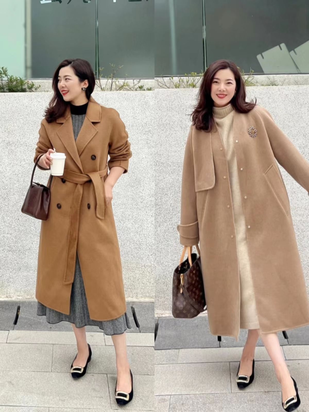 入冬了提醒你：不管穿羽绒服还是呢大衣，配“裙子”更洋气，快学