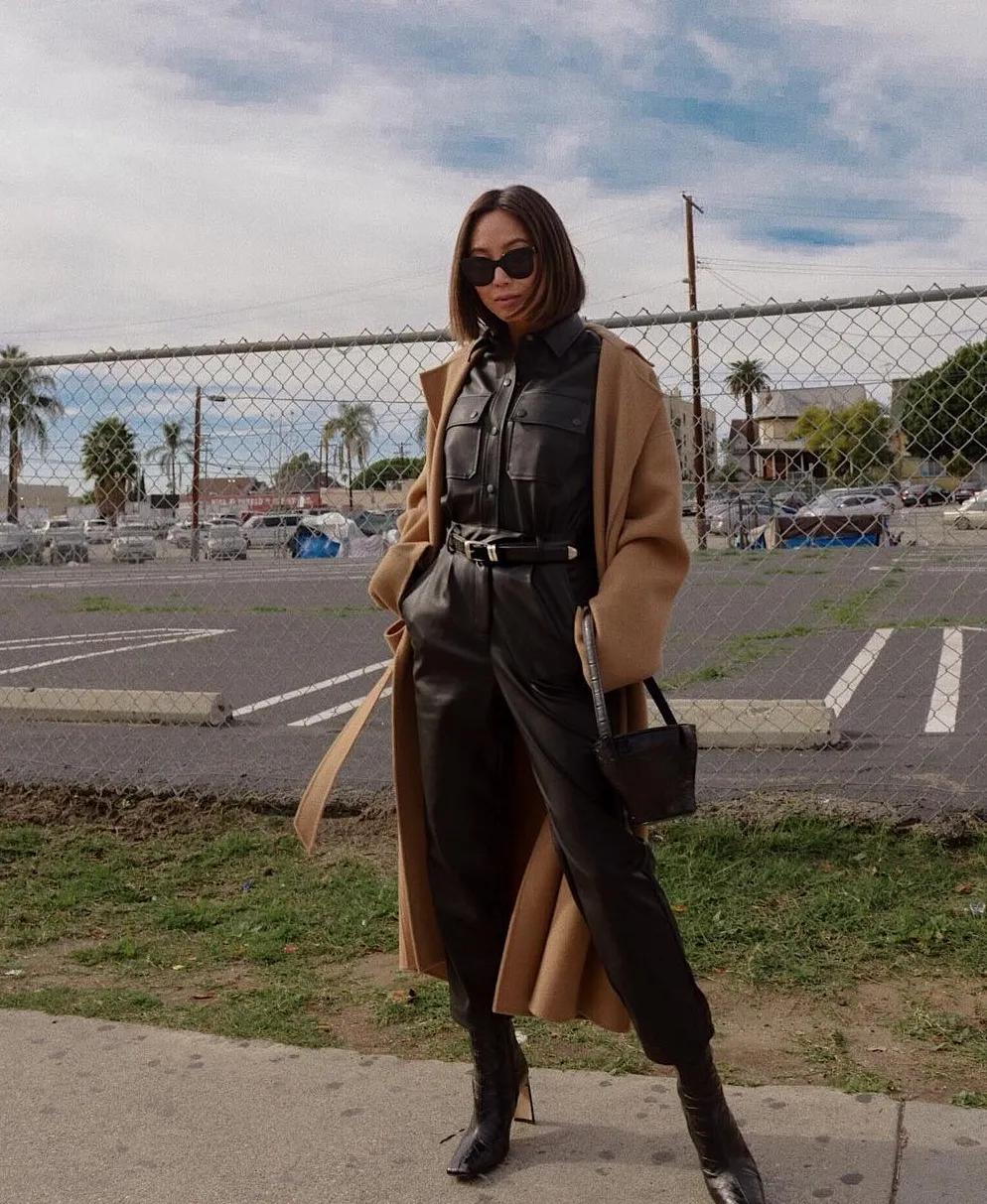 收藏大衣的方法和技巧,大衣穿搭150显高显气质