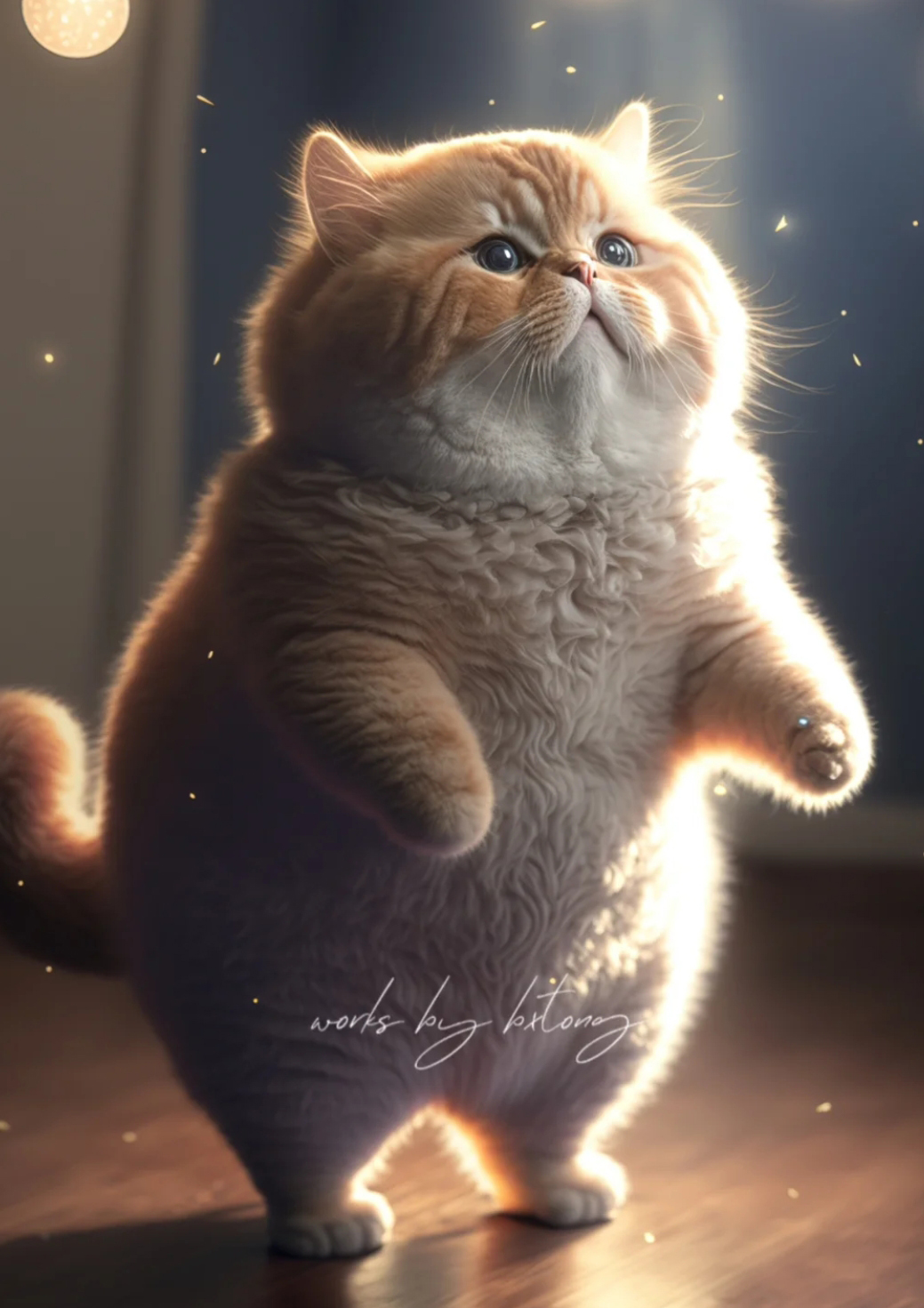 治愈橘猫壁纸图片,胖猫壁纸