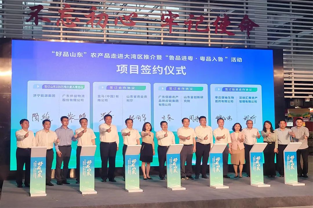 鲁品进粤，粤品入鲁！济宁能源与粤企“牵手”大湾区