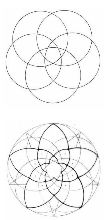 几何之花2：圆的内部分裂