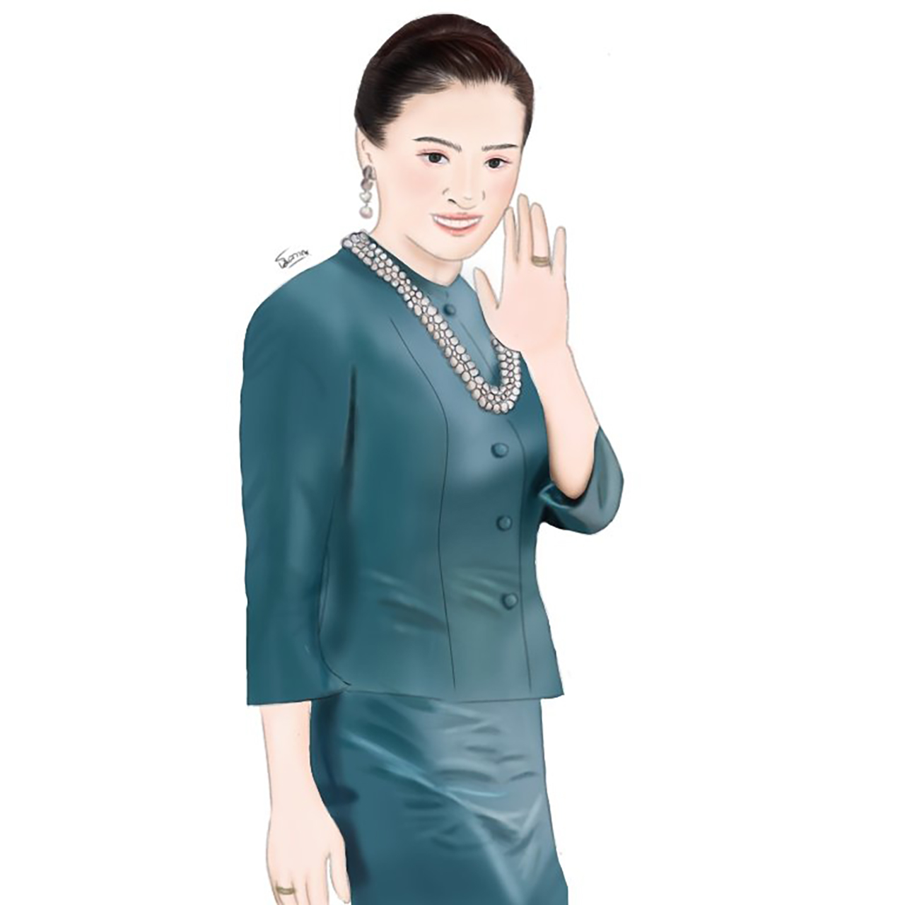 苏蒂达王后惊艳视频,苏提达频频晒照炫耀恩宠