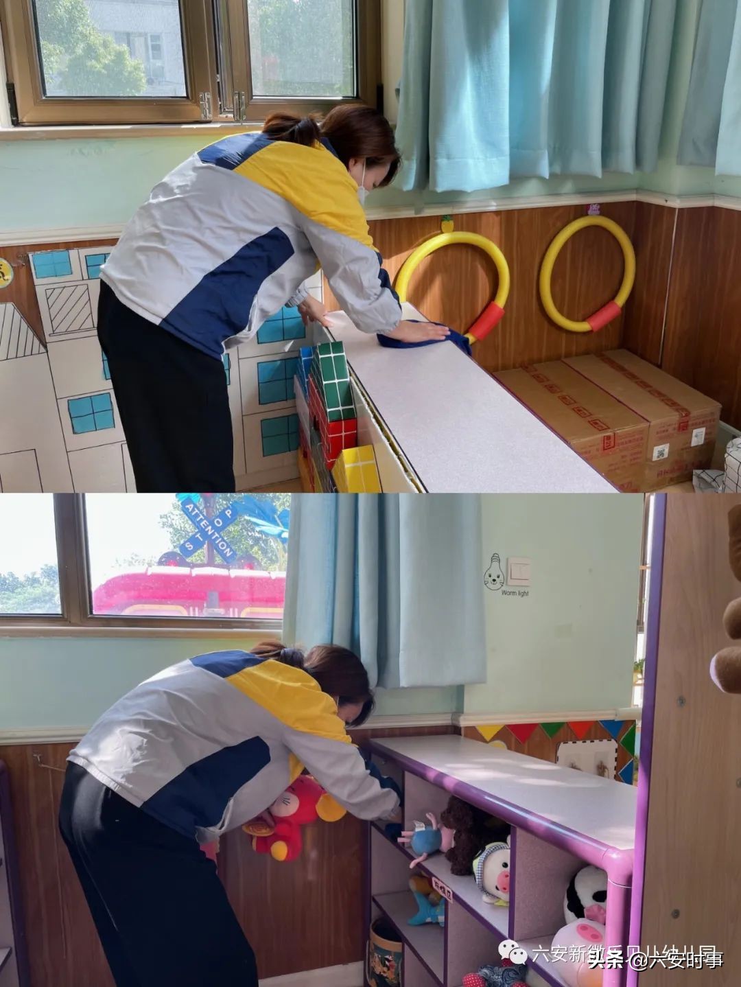 全力以“复”，“幼”见美好--六安新徽乐贝儿幼儿园复课准备工作