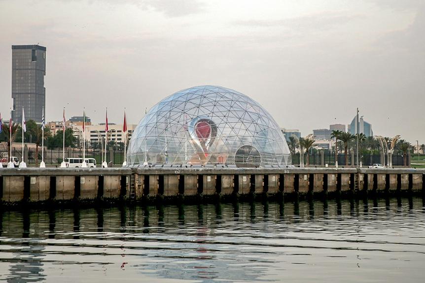 卡塔尔世界杯场地设计方案最新,2022卡塔尔世界杯开幕式谁设计的