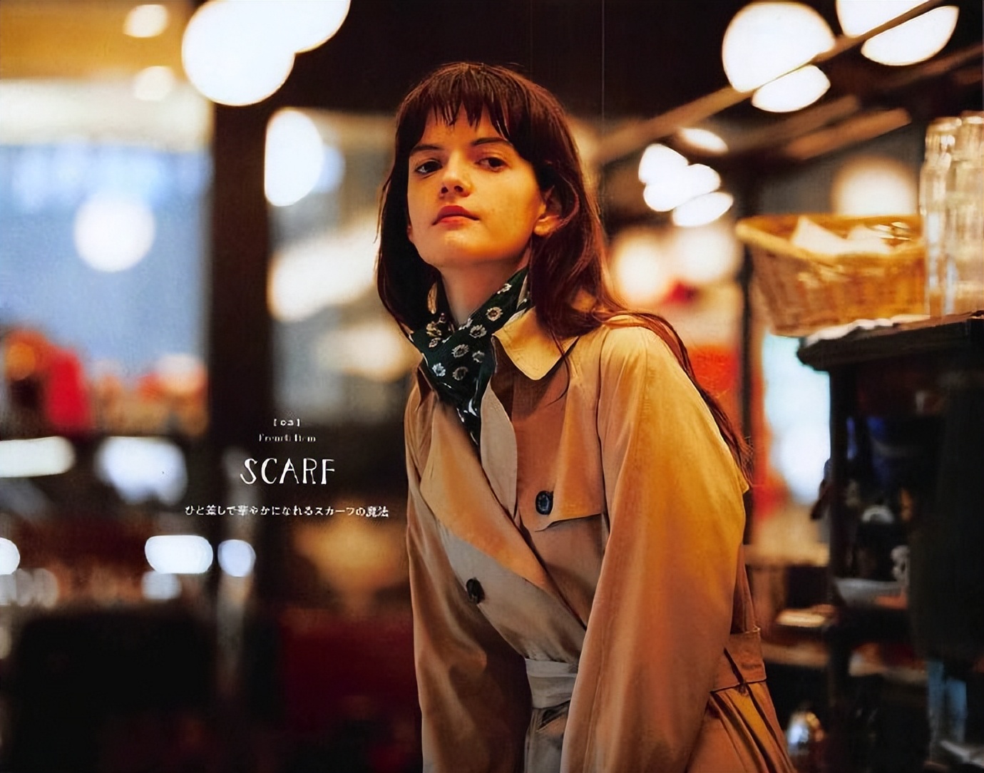 春天系“丝巾”，凭什么好看？这2个精髓，优雅女人如获至宝