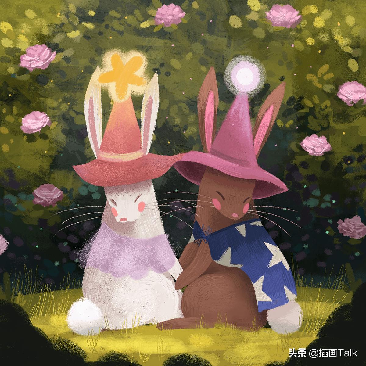 波兰插画师annarudak的所有画作,法国插画师插画作品