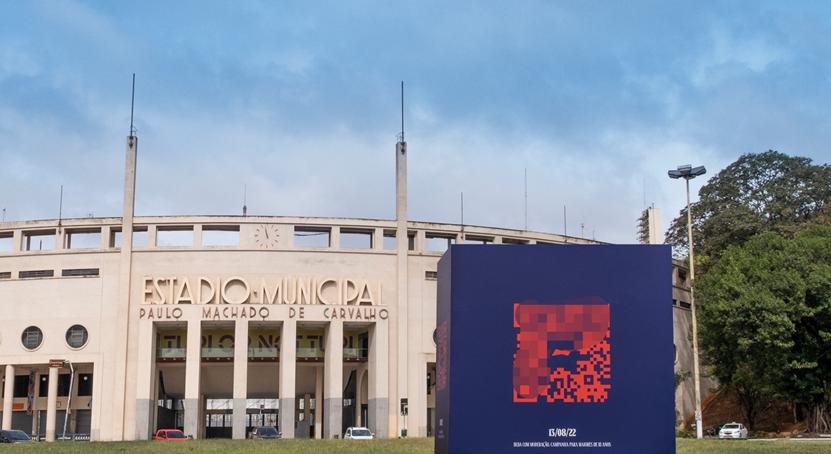 2022卡塔尔世界杯开幕式的二维码,2022卡塔尔世界杯创意宣传海报