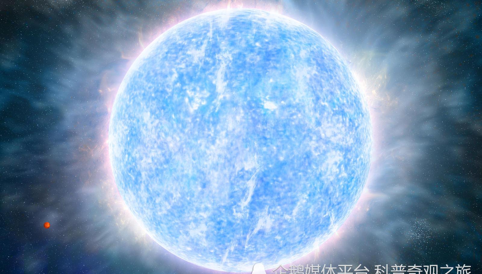 绝非太阳！52000℃炽热恒星，光芒璀璨616万倍