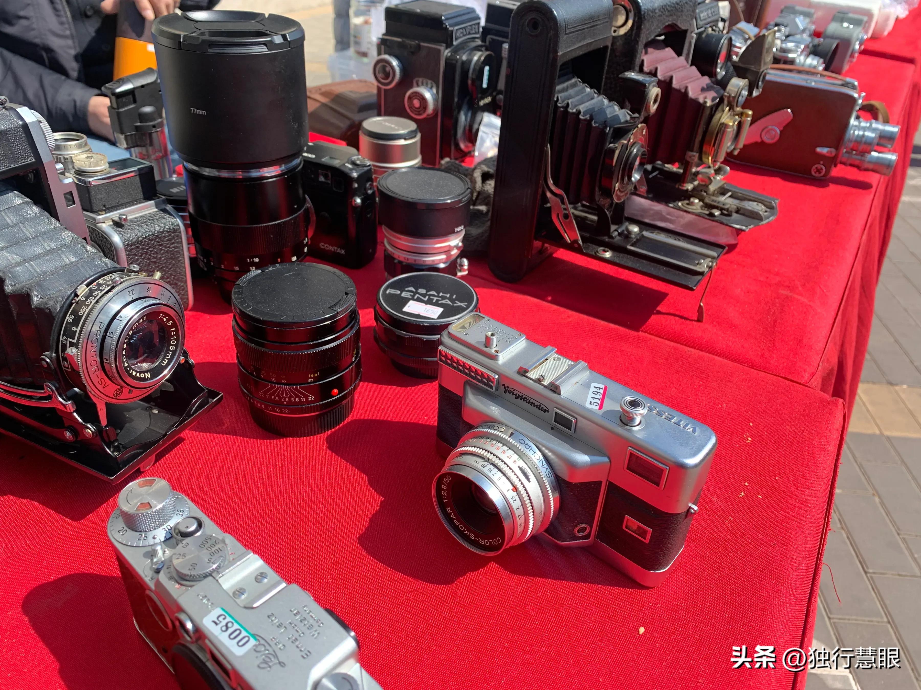 参观北京二手相机交易会