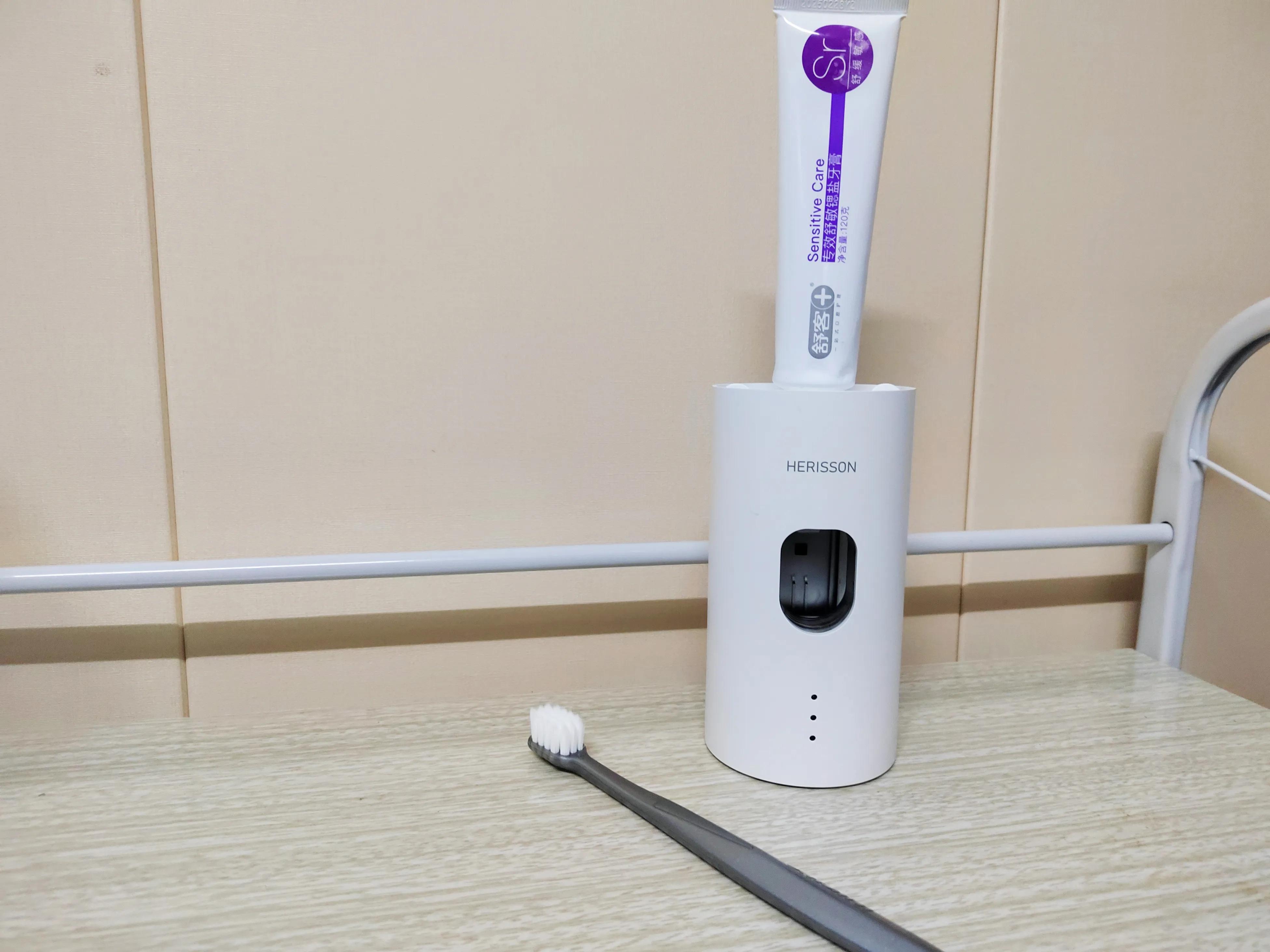 挤牙膏神器绿色壁挂式牙膏挤压器,智能挤牙膏神器