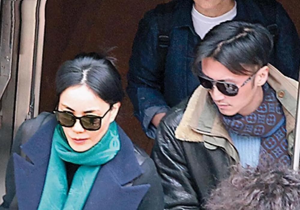 王菲谢霆锋同框画面近期,王菲谢霆锋同框被偶遇