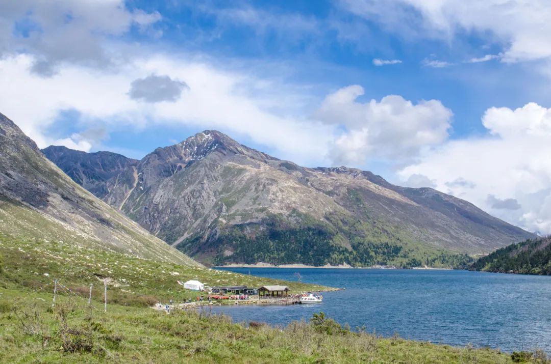 现在的木格措风景,川西高原木格措旅游