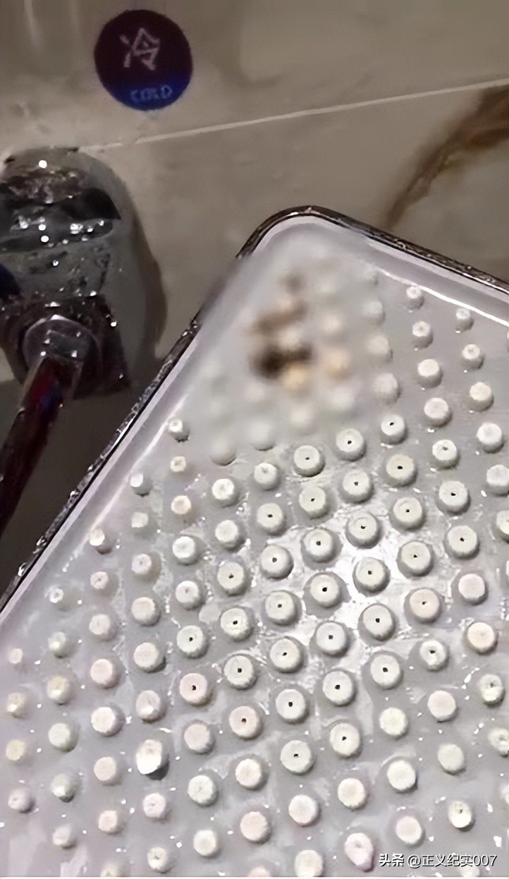 女子发现酒店花洒上有排泄物,女子发现酒店花洒内有排泄物