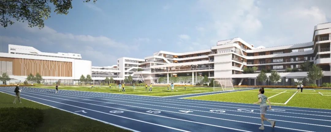 已投资5100多亿建设的新城,环东海域第三实验学校规划图