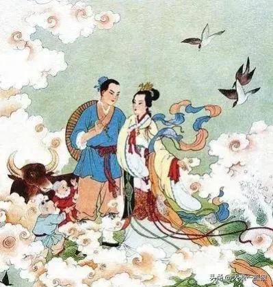 织女与牛郎传说,牛郎与织女的爱情传说