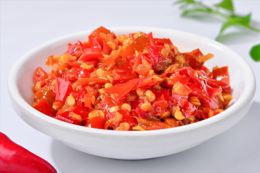 夏天做剁椒好吗,剁椒酱最正宗的做法不带油不带酒