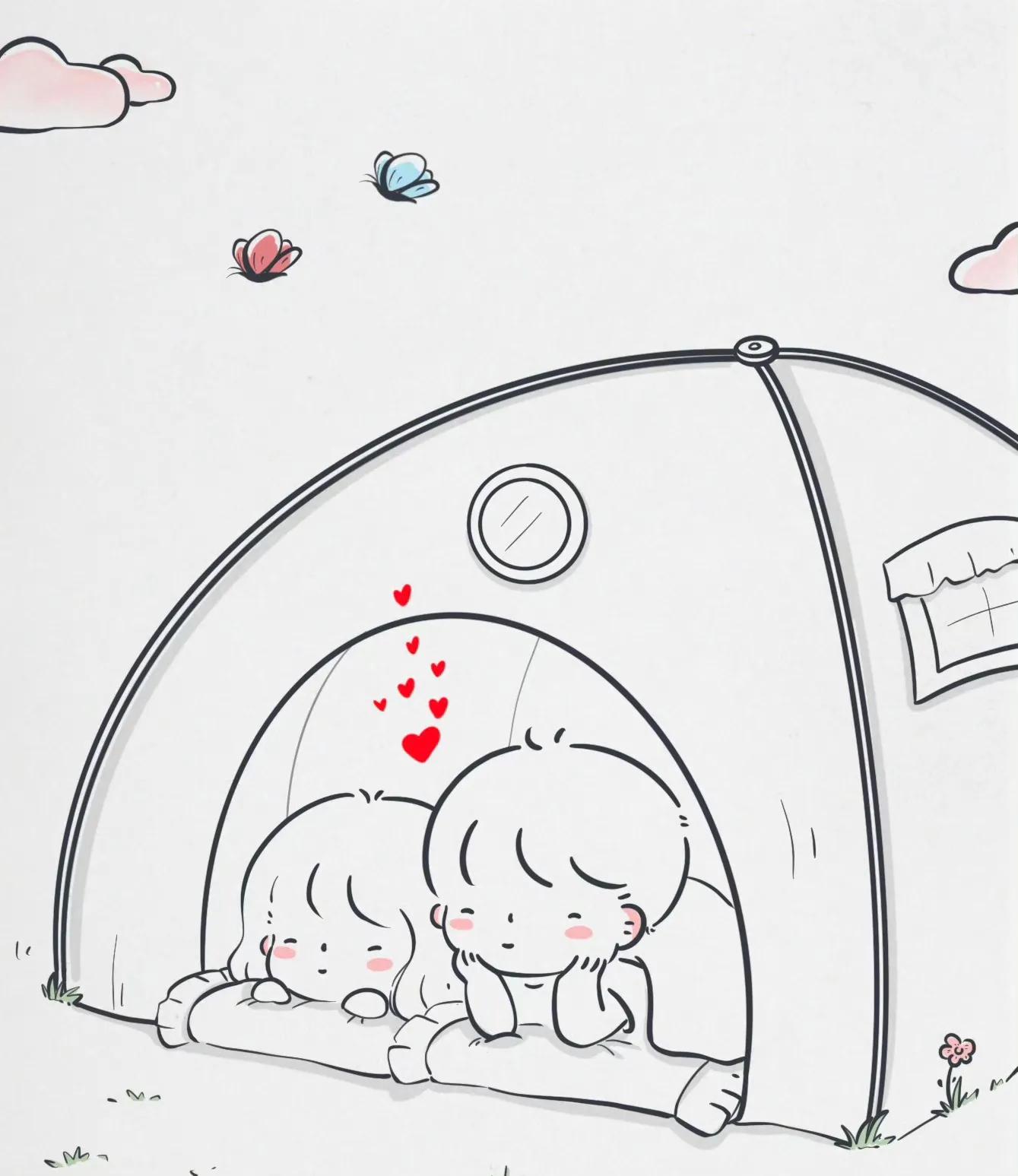 情侣头像爱情简单干净,双向奔赴的头像