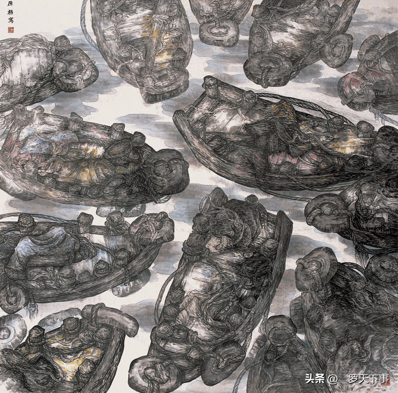 瑞兔迎春•著名画家丁原禄•向全国人民拜年