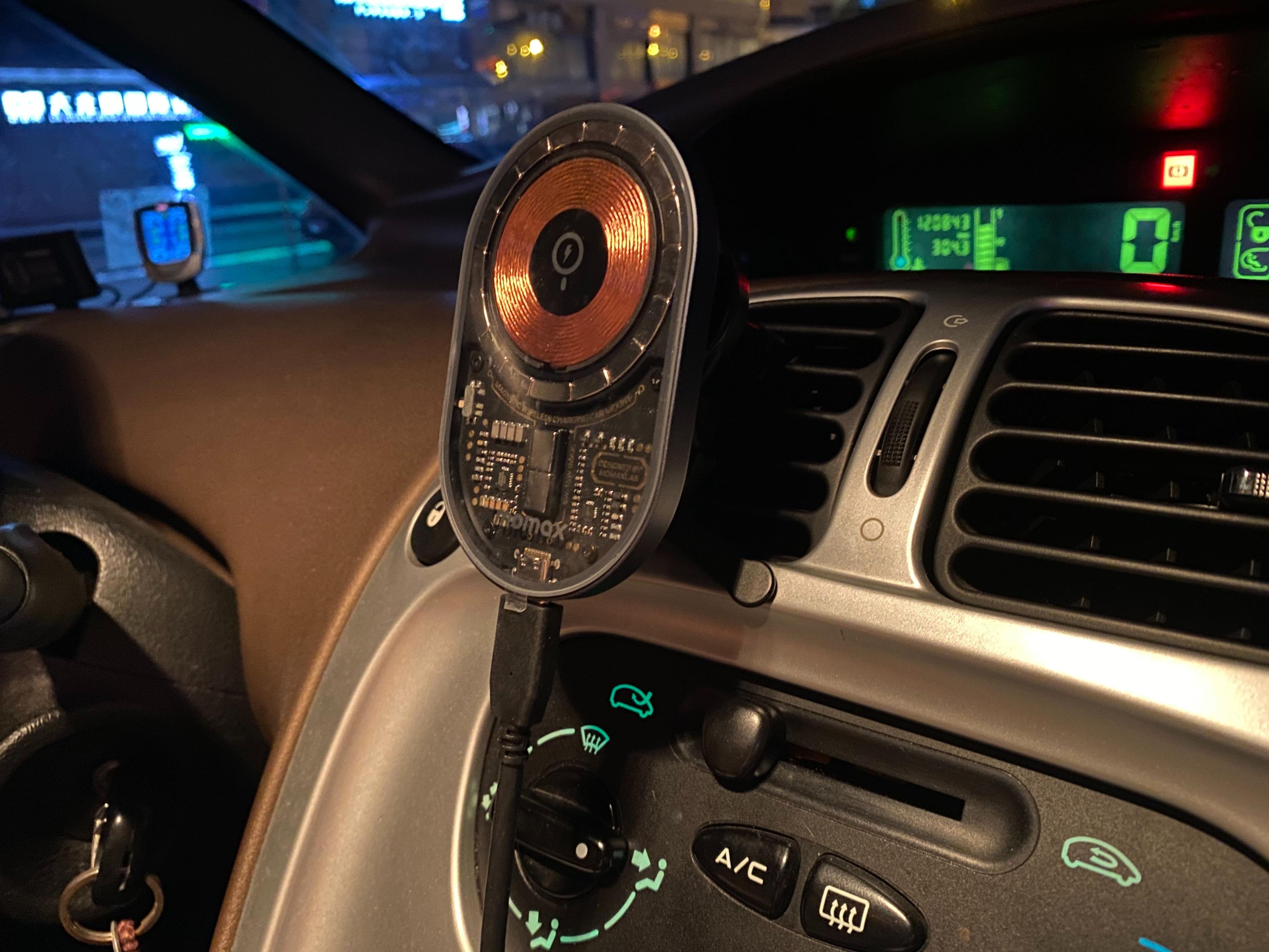 摩米士手机ipad支架,摩米士车载手机支架无线充电评测