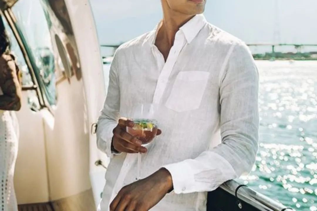 男士夏天亚麻,为什么有钱人都喜欢穿棉麻