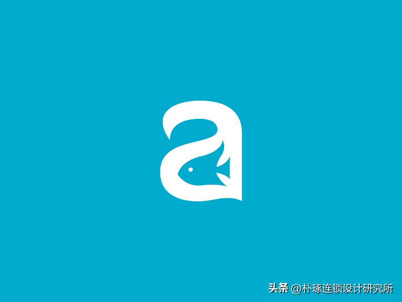 logo鱼设计创意图片欣赏,饭店logo鱼设计图片