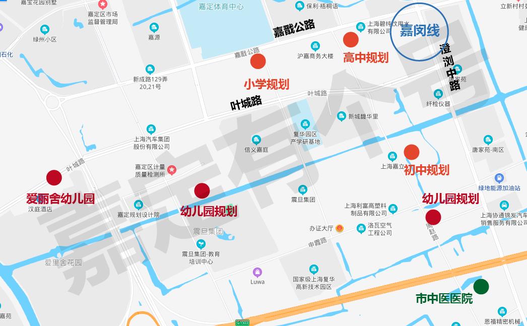 嘉定未来五年新增学校,嘉定时代之城教育资源