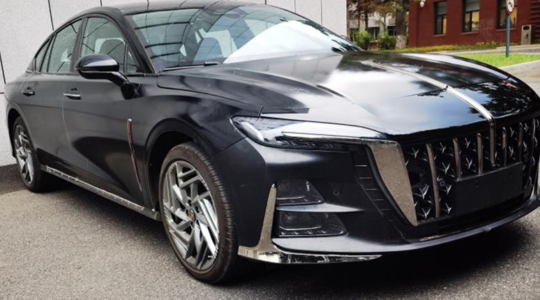 国产之光汽车图,红旗h5青川蓝国产之光