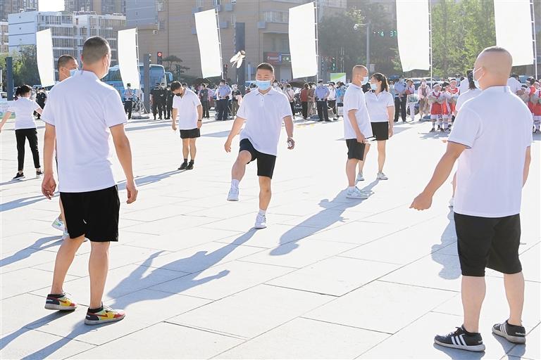 西安首届社区运动会阎良分区赛,未央区首届社区运动会