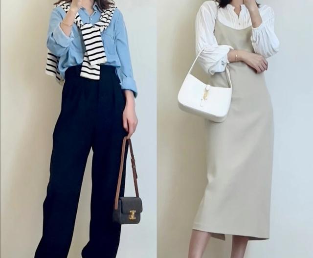 早秋衬衫这样穿简约时髦超撩人,长袖衬衫怎么穿才能更好看