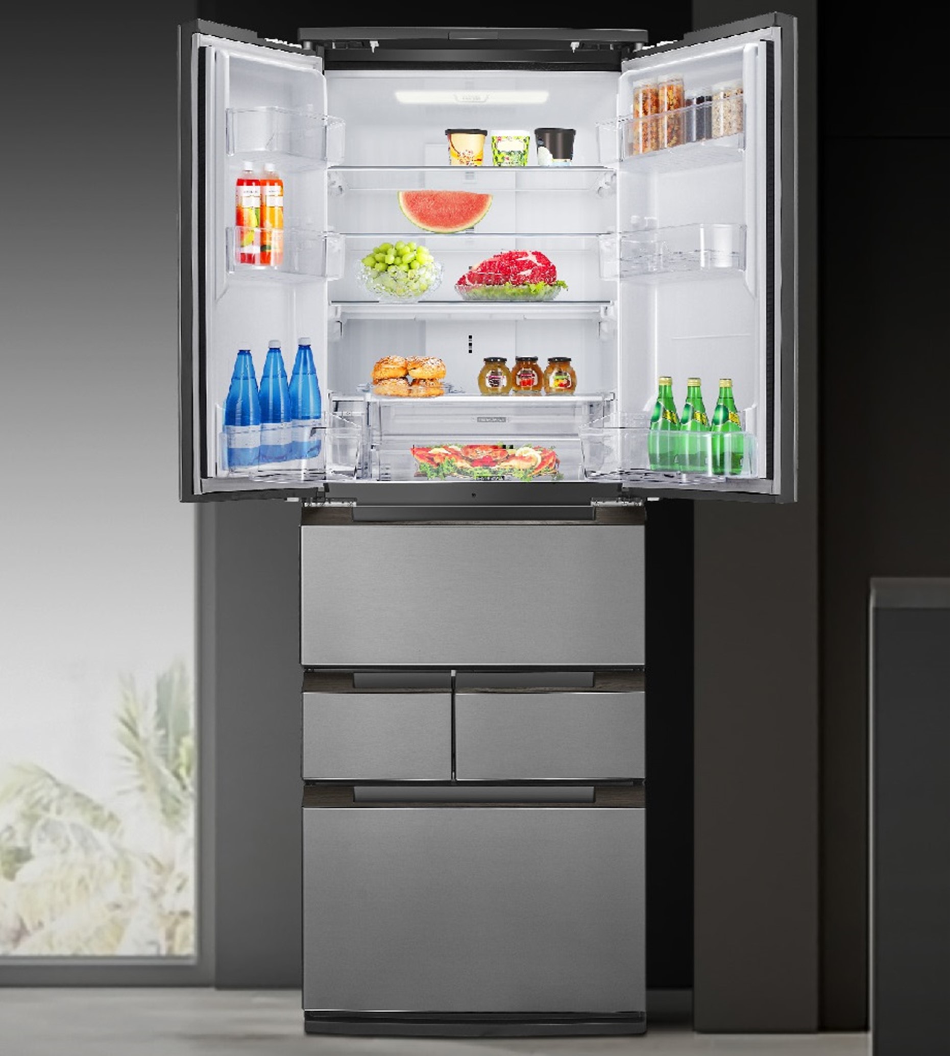 惠而浦冰箱w9,惠而浦w9冰箱日式多门