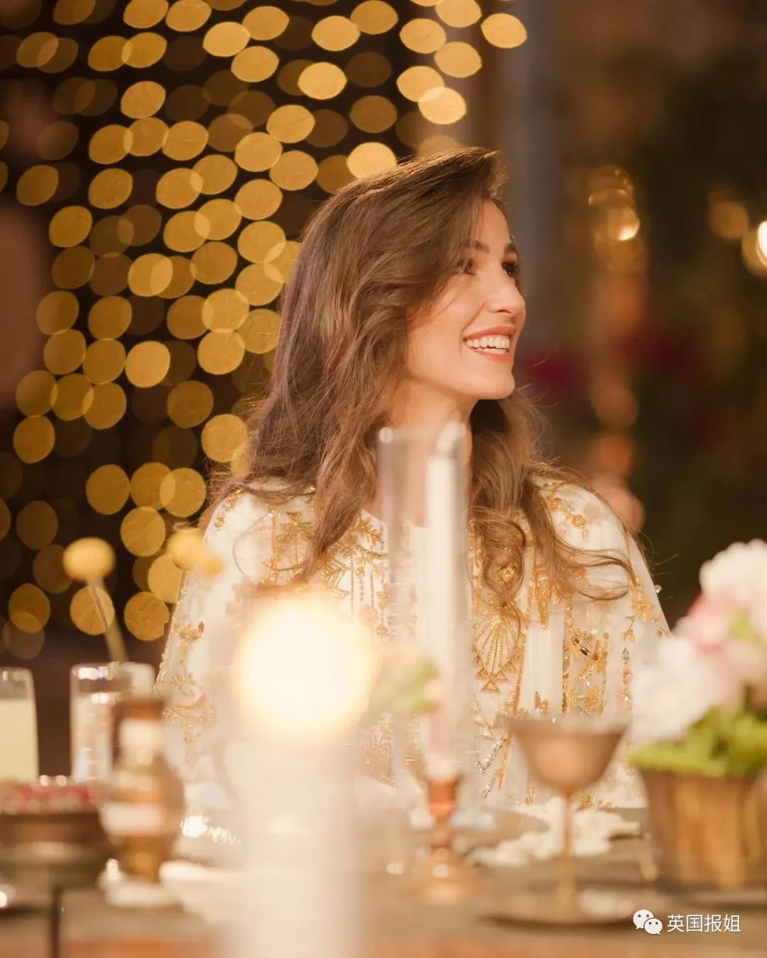 凯特王妃高级造型,凯特王妃穿蓝色格子英伦风