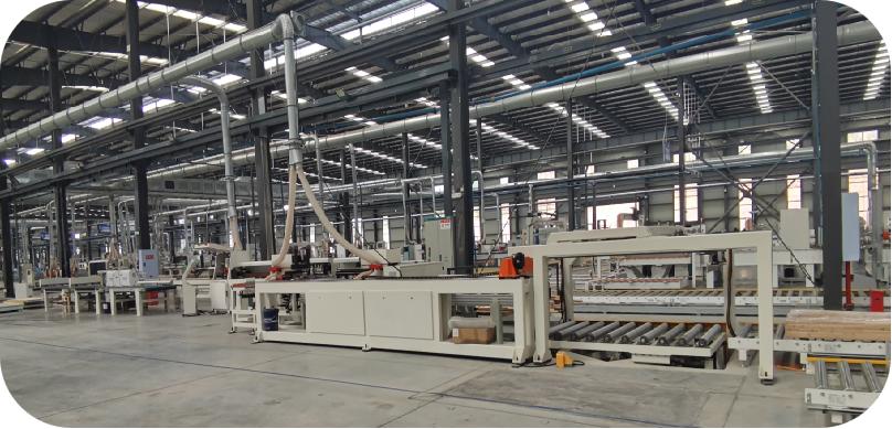 王力智能门窗生产车间现场,王力木门车间