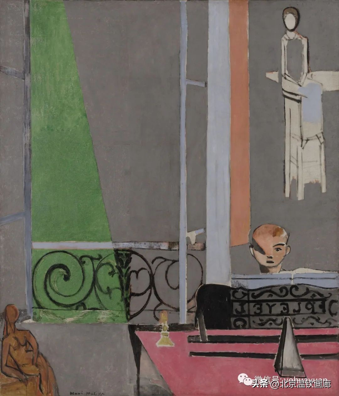 野兽派画家马蒂斯的艺术风格,现代艺术野兽派马蒂斯作品