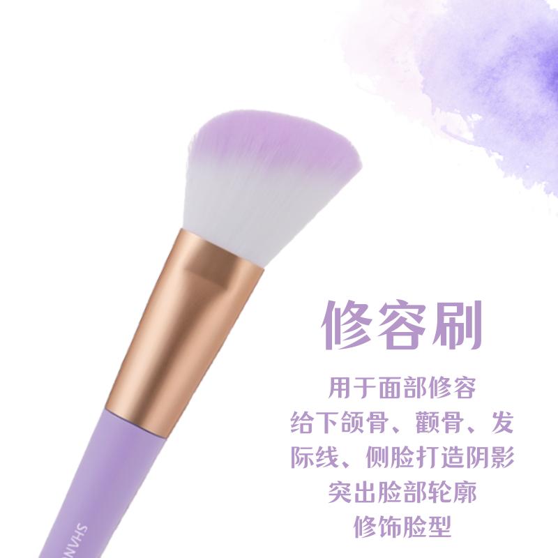 整套新手用的化妆刷教程,新手化妆刷化妆详细教程