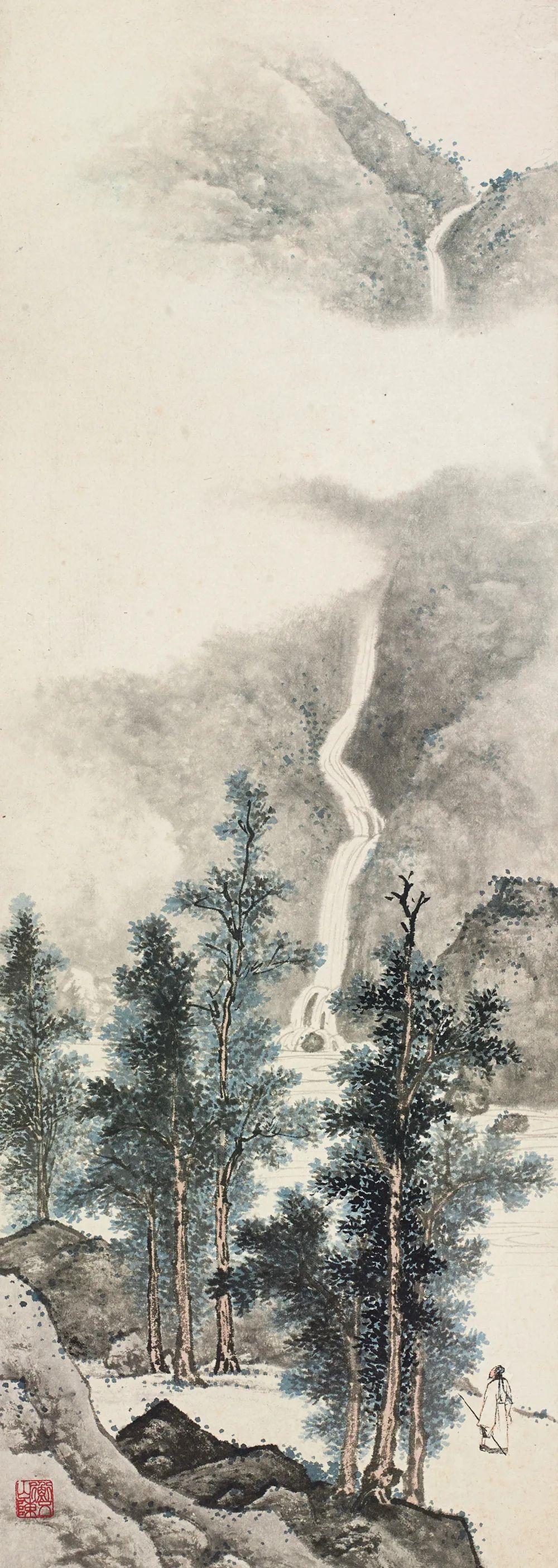 100幅顶级水墨山水,意境山水艺术欣赏