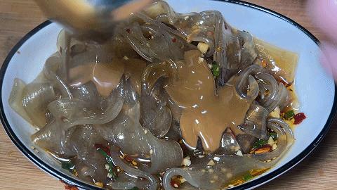 麻酱宽粉好吃的做法,爽滑劲道的麻酱宽粉的做法