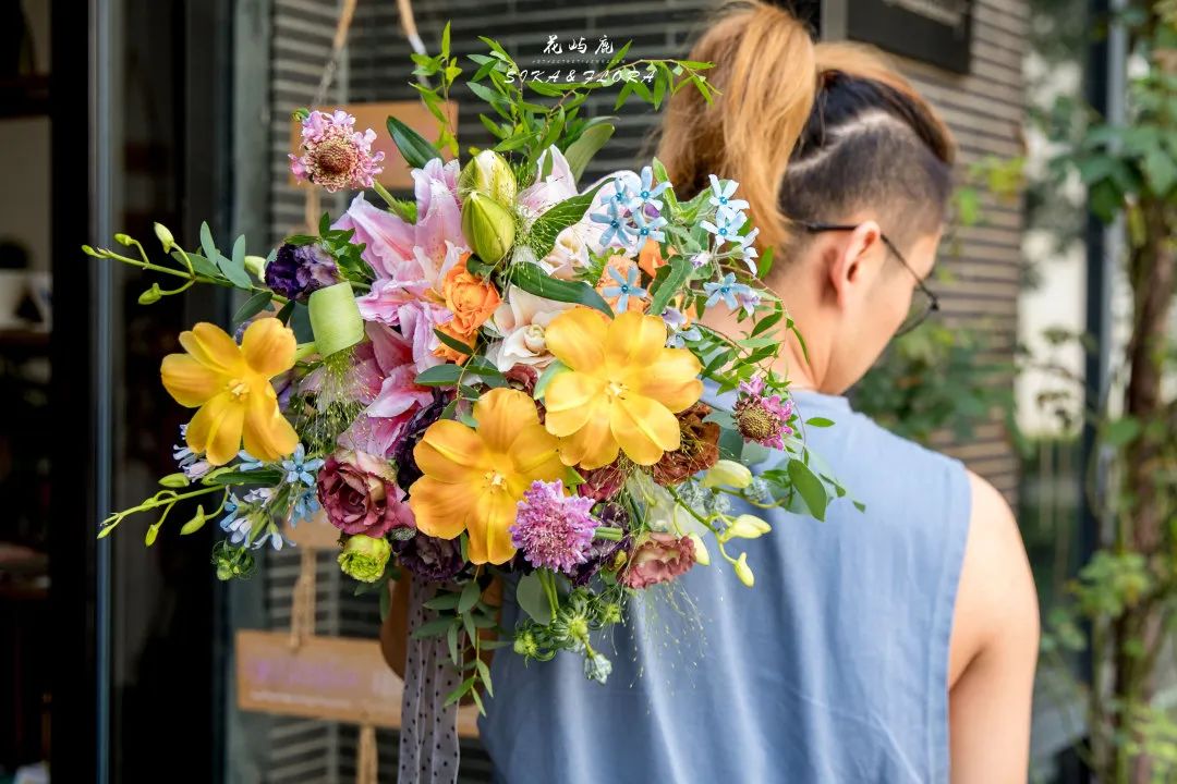 秋天主题的花艺设计,七夕花艺如何设计好看图片