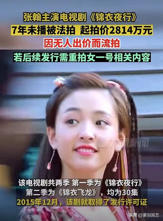 锦衣夜行张翰,朴敏英张翰锦衣夜行为什么播不了