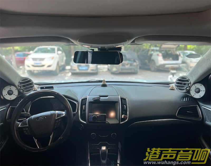 福特锐界音响功放板,武汉福特翼虎汽车音响改装哪家强