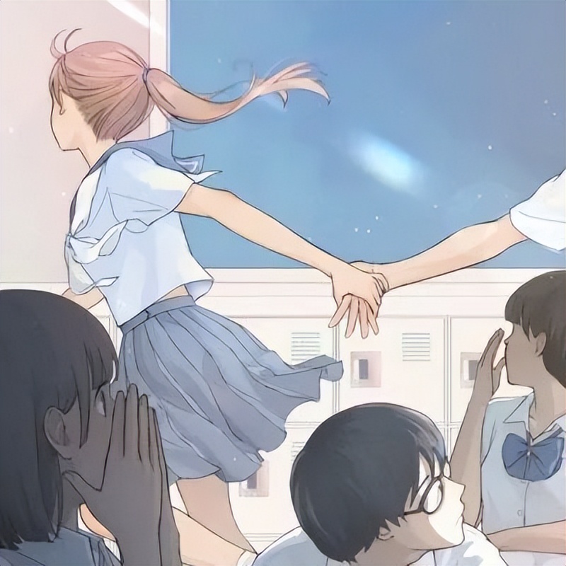 低落情侣头像,真人情侣头像背对着往前走