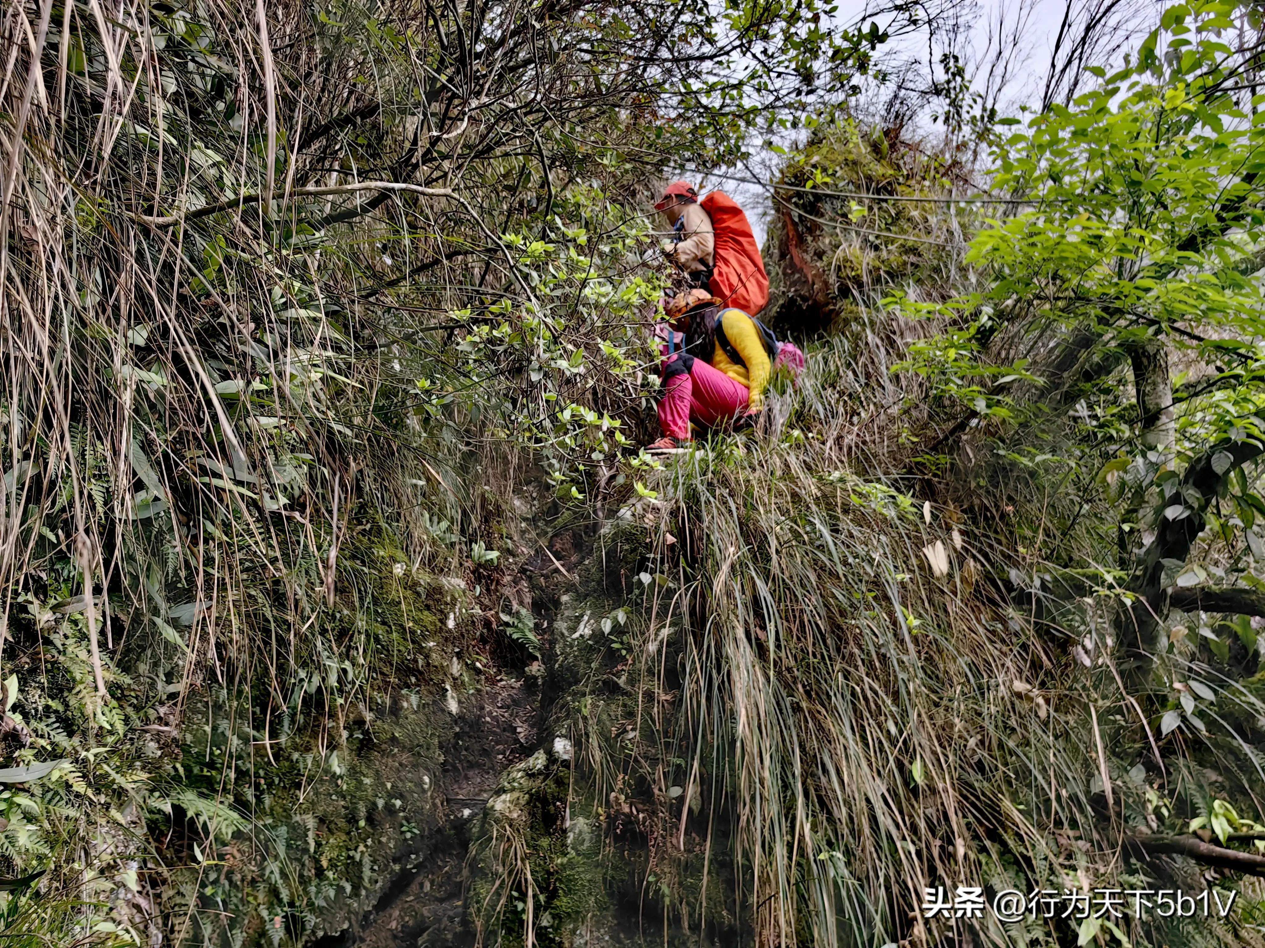 【探秘宛田红滩瀑布溯溪梦江吉翁瀑布】穿越花坪神秘风景线