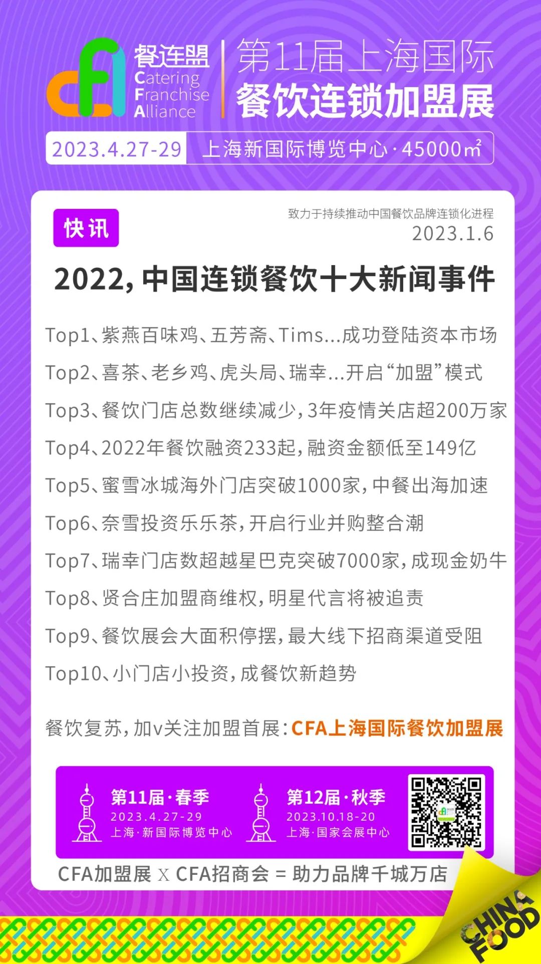 2017-2019餐饮行业大事件,餐饮行业的十大新闻事件