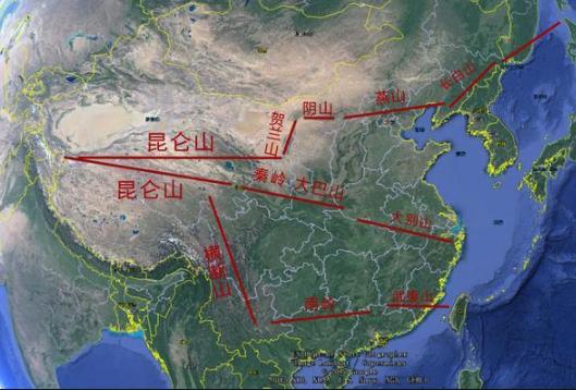 华夏文明龙脉是哪个山脉,龙脉的传说可信吗龙脉到底在哪里