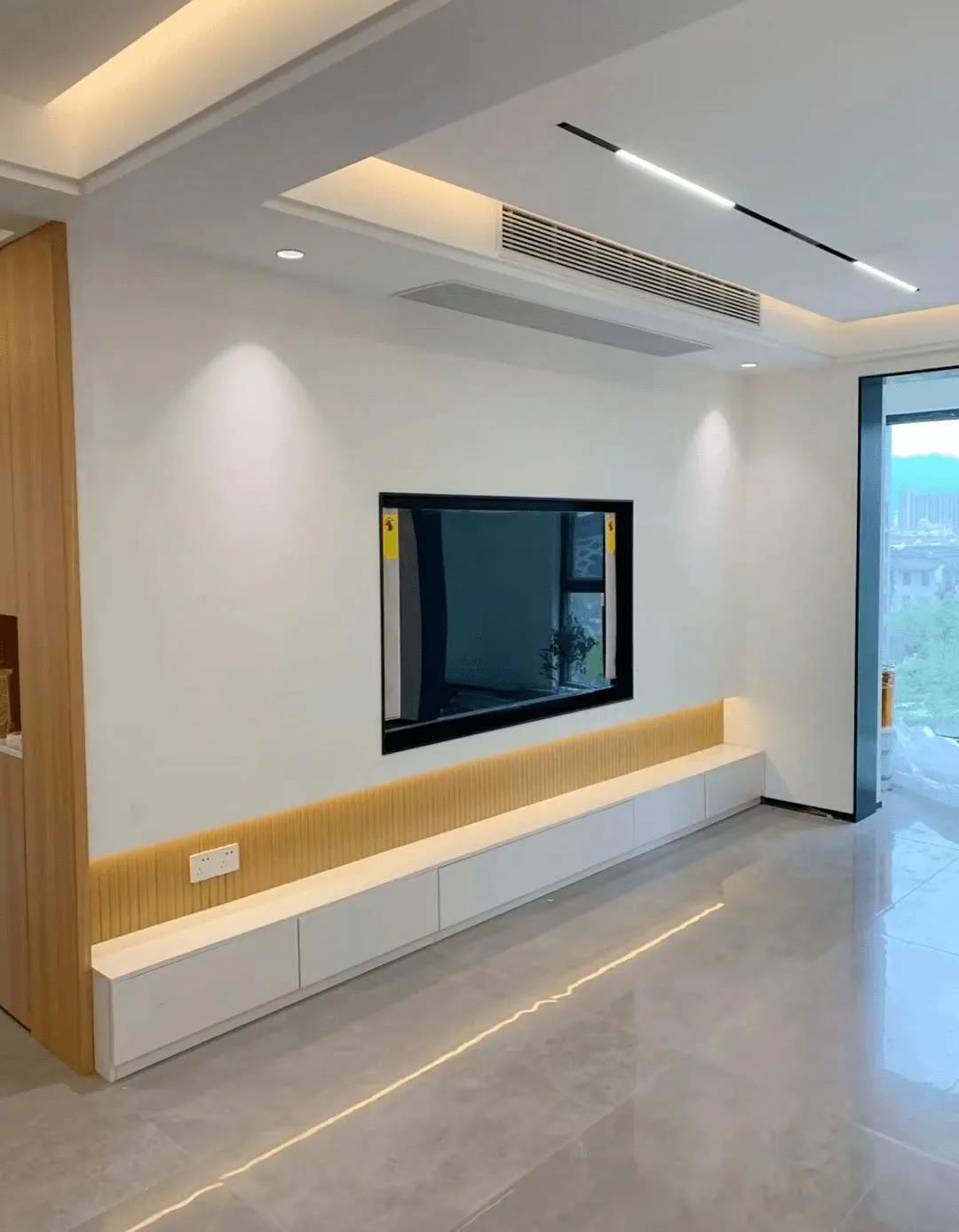 沙发背景墙简单大方好看,30款最新背景墙设计