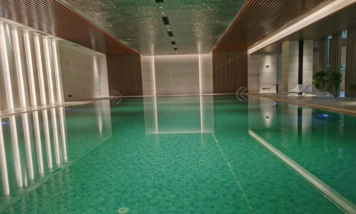 会所高端泳池,私人泳池氛围感