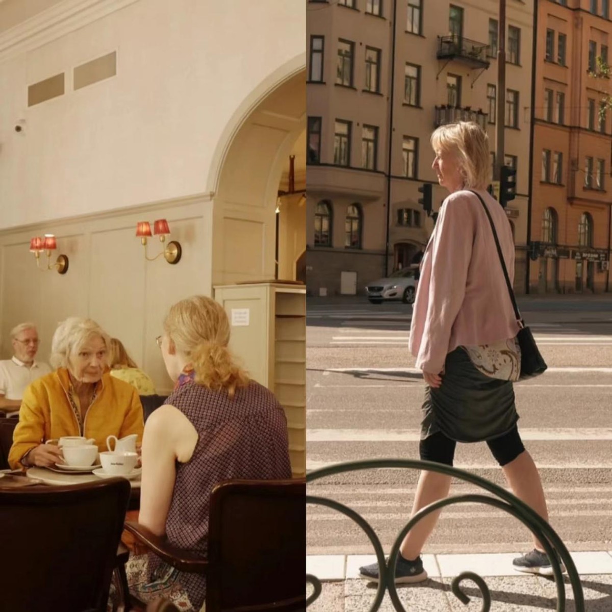 法国老年人穿搭,欧洲高级感老年人穿搭