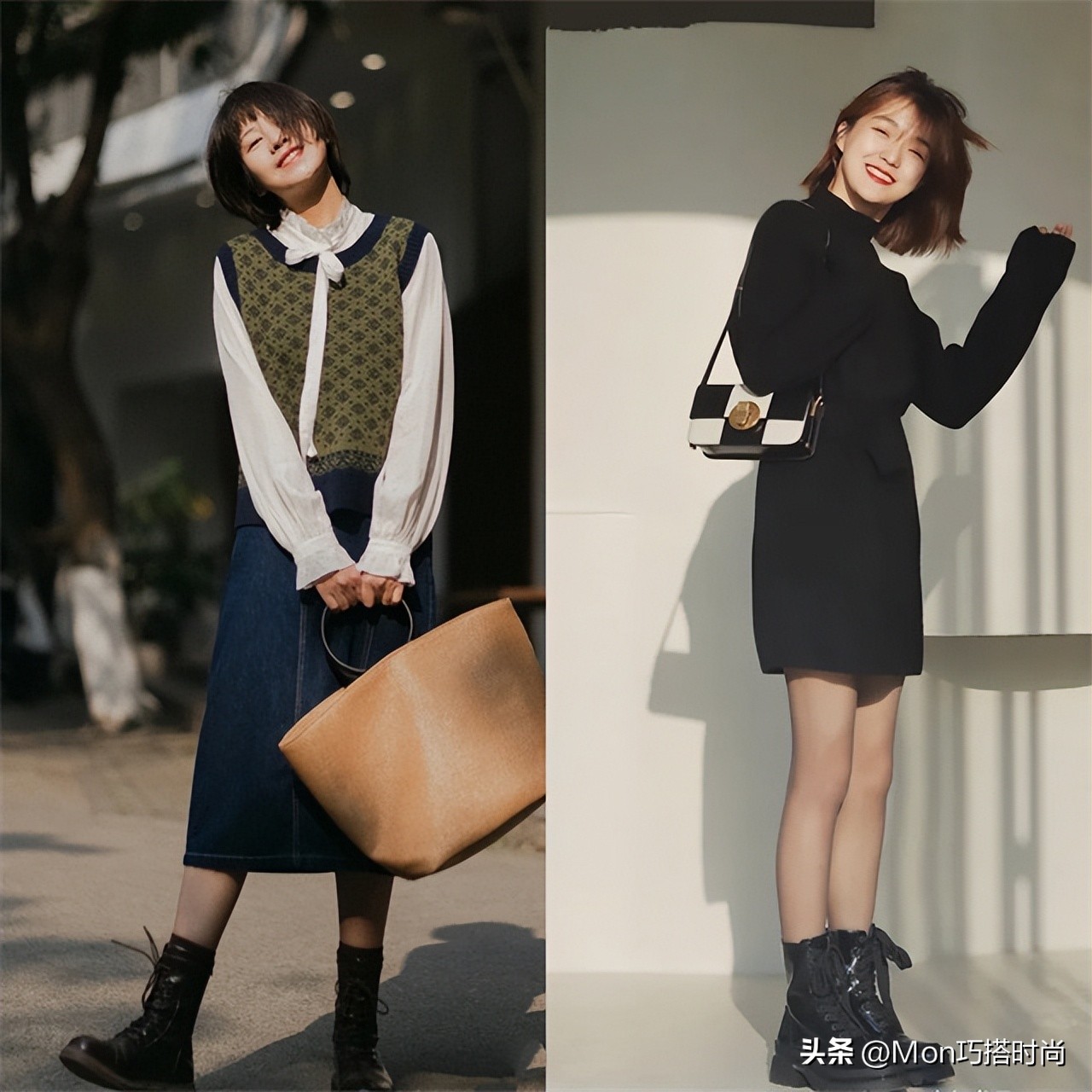 今年流行靴子高筒靴配什么衣服,今年流行高靴穿搭